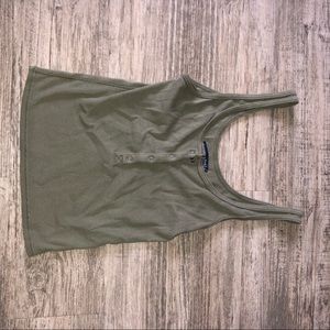 Hunter green tank top!!